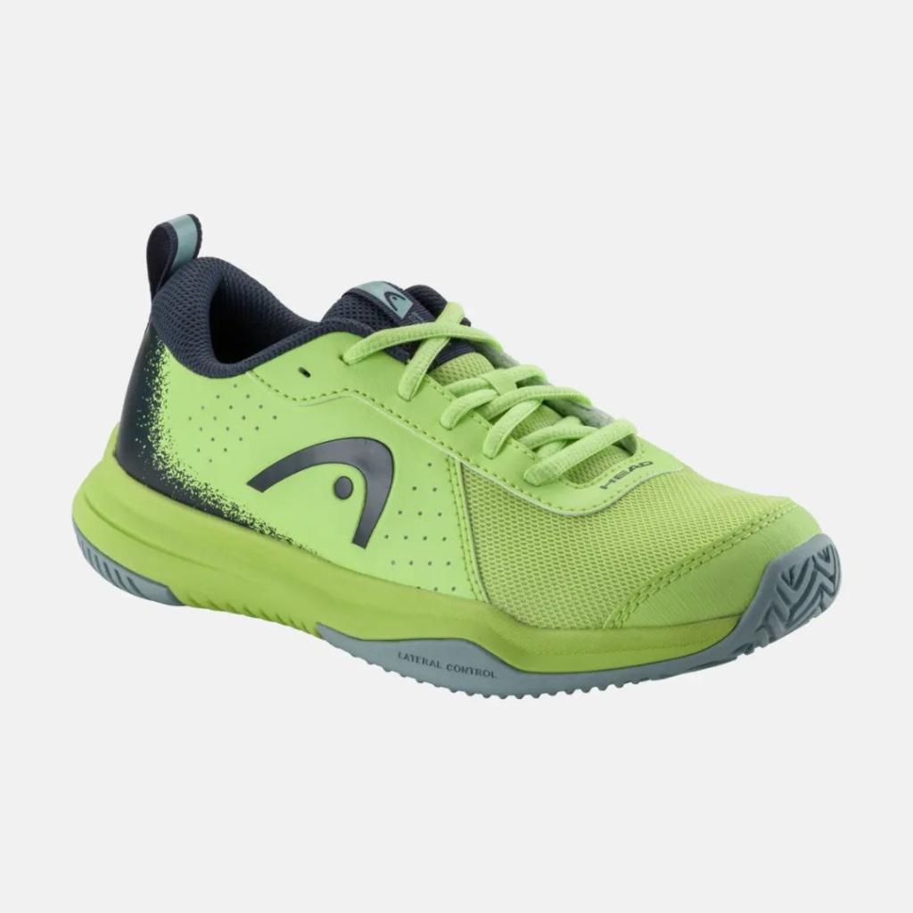 Head Dječije patike za tenis Sprint Court, Zeleno-crne