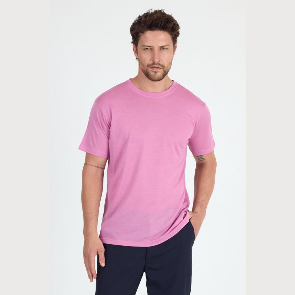 Woolona Muška majica Relax, Roze