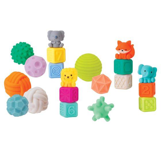 INFANTINO Gumene loptice i kocke
