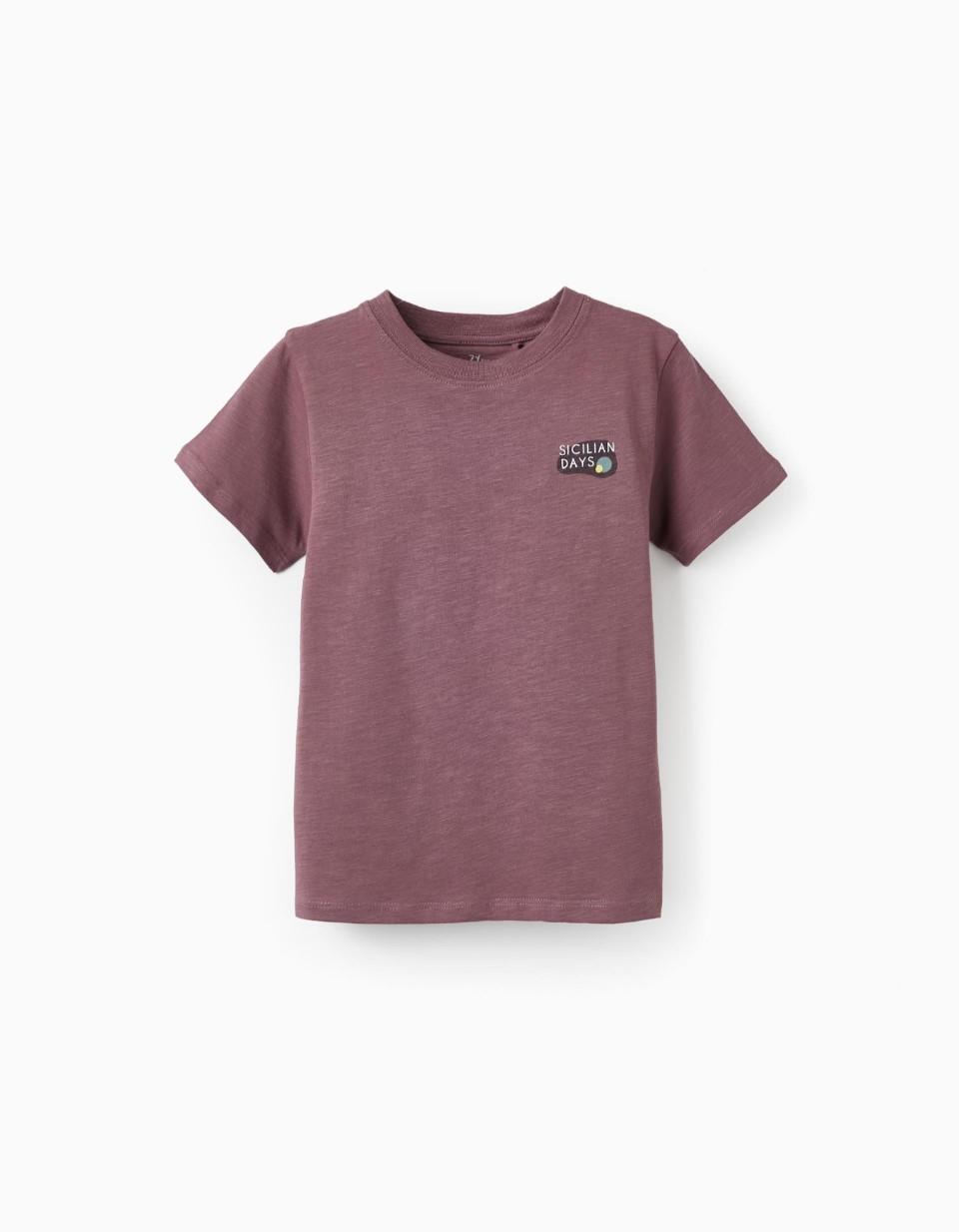 Zippy Majica za dječake - 9-10 Y, Ljubičasta