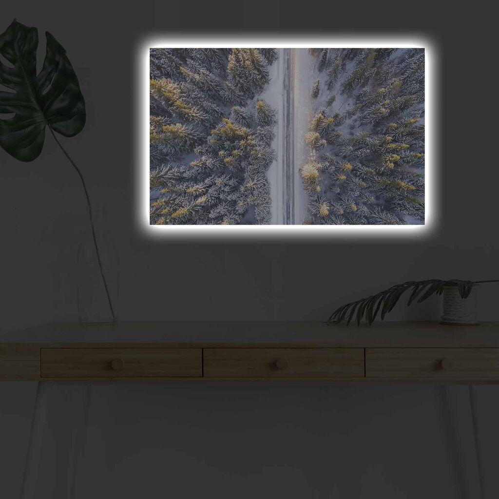 Zidna slika sa LED osvetljenjem 4570DHDACT-133, 45x70 cm