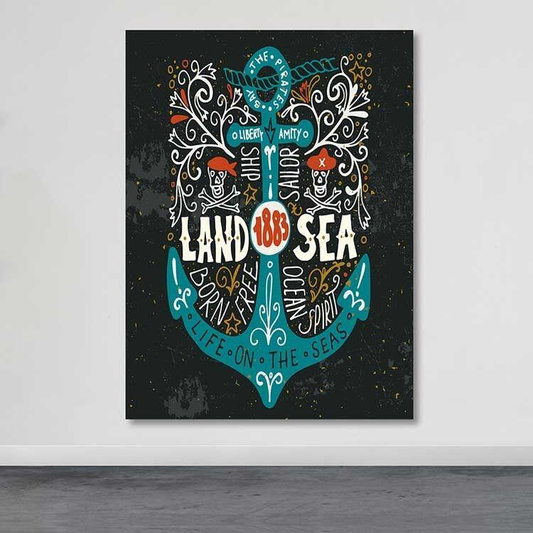 Slika Wallity DEV02979100140, 100x140 cm