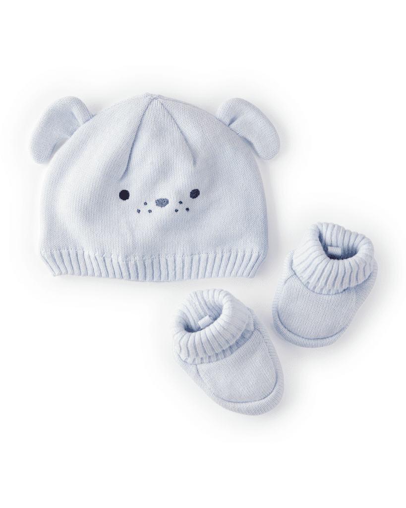Carters Komplet za bebe, Kapa i Pape, 1T003910, Plavi