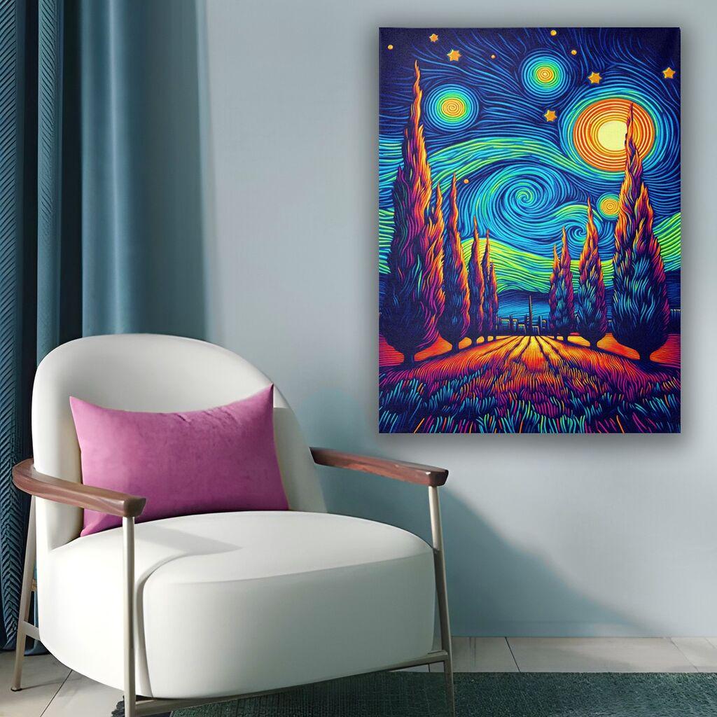 Zidna slika KNV9956, 70x100 cm