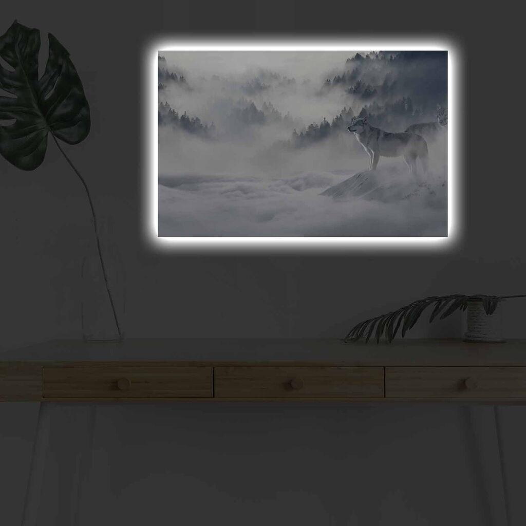 Zidna slika sa LED osvetljenjem 4570DHDACT-179, 45x70 cm