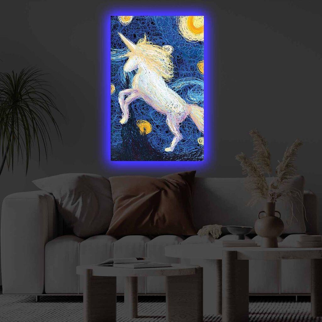 Zidna slika sa LED osvjetljenjem 4570KTLGDACT - 021, 45x70 cm