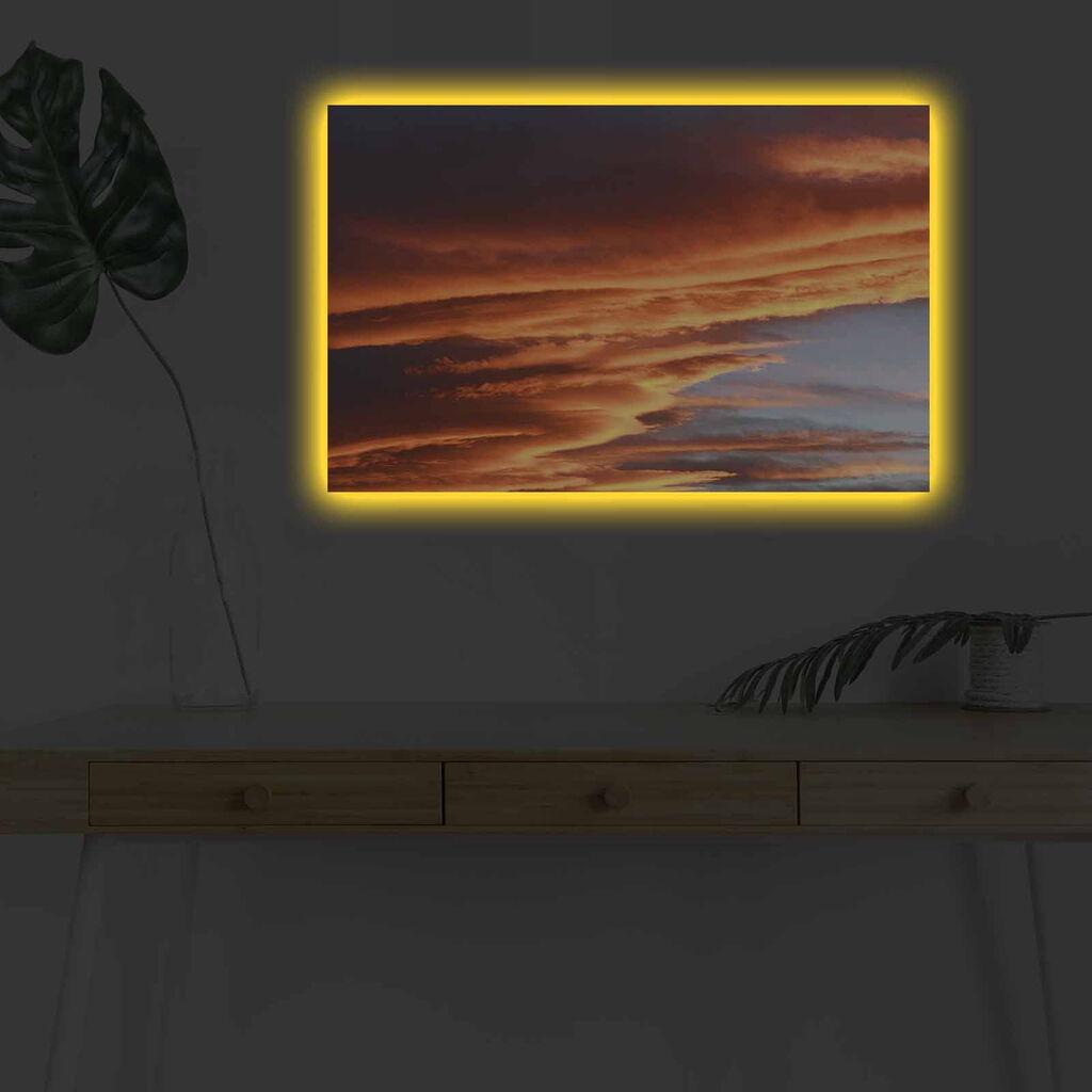 Zidna slika sa LED osvetljenjem 4570DHDACT-020, 45x70 cm