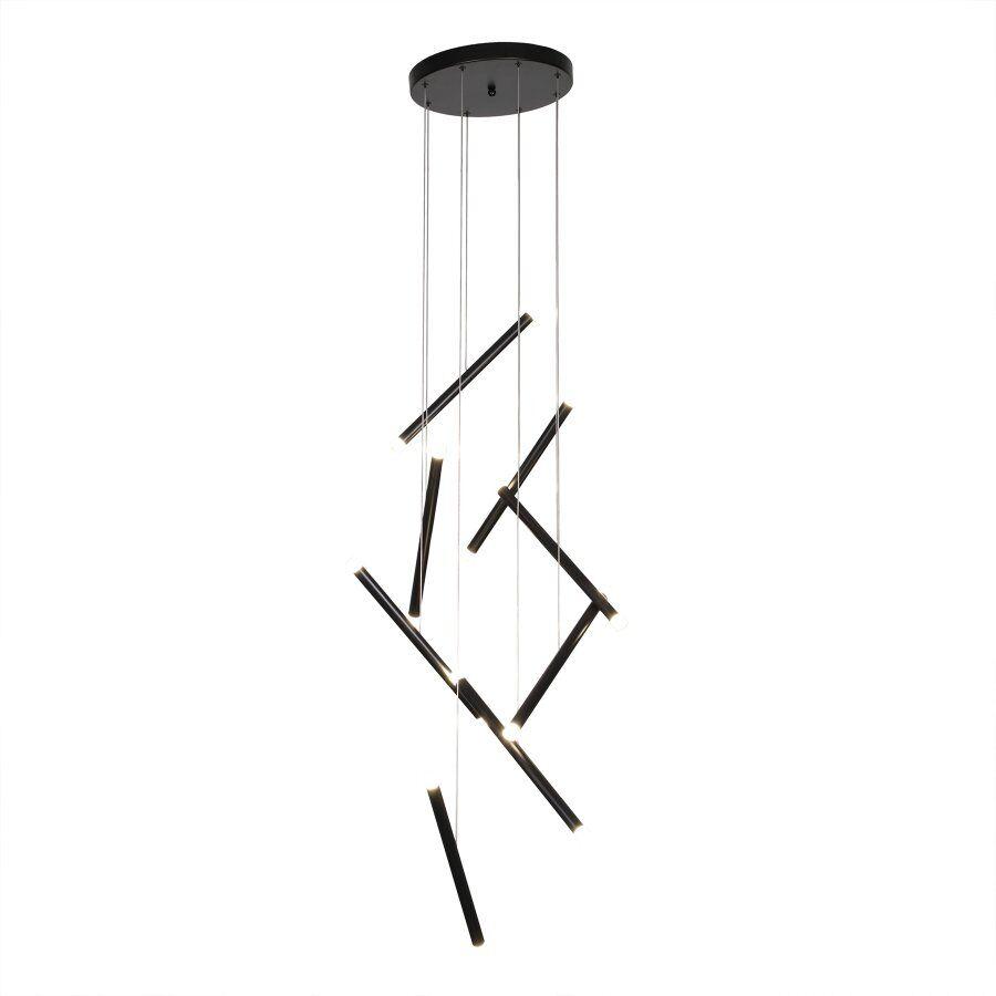 MASS-light Visilica LED Vivien ML-2394-8S crna