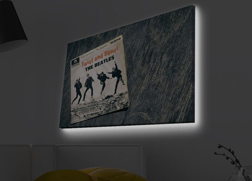 Zidna slika sa LED osvjetljenjem 4570MDACT-009, 45x70 cm