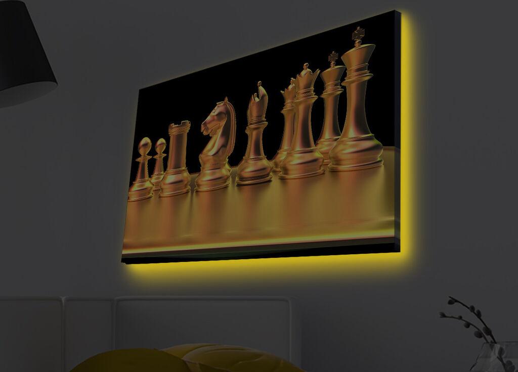 Zidna slika sa LED osvetljenjem 4570MDACT-034, 45x70 cm