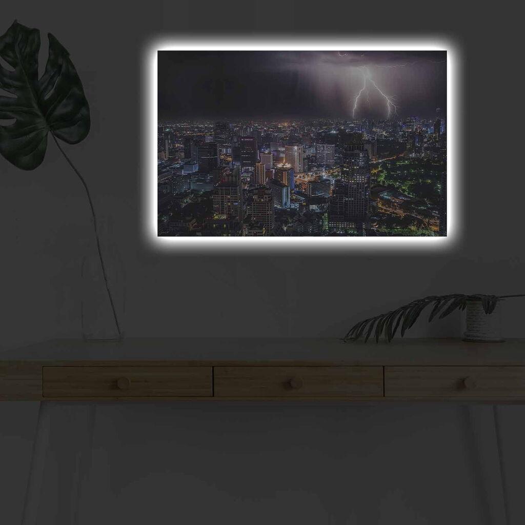 Zidna slika sa LED osvetljenjem 4570DHDACT-131, 45x70 cm