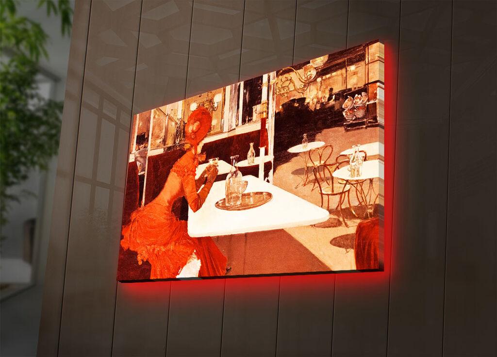 Zidna slika sa LED osvetljenjem 4570DACT-69, 45x70 cm