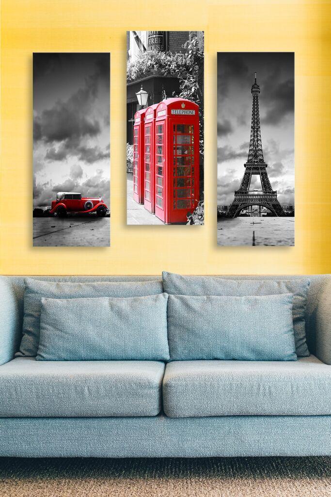 Set slika Wallity MDF0031, 3 dijela