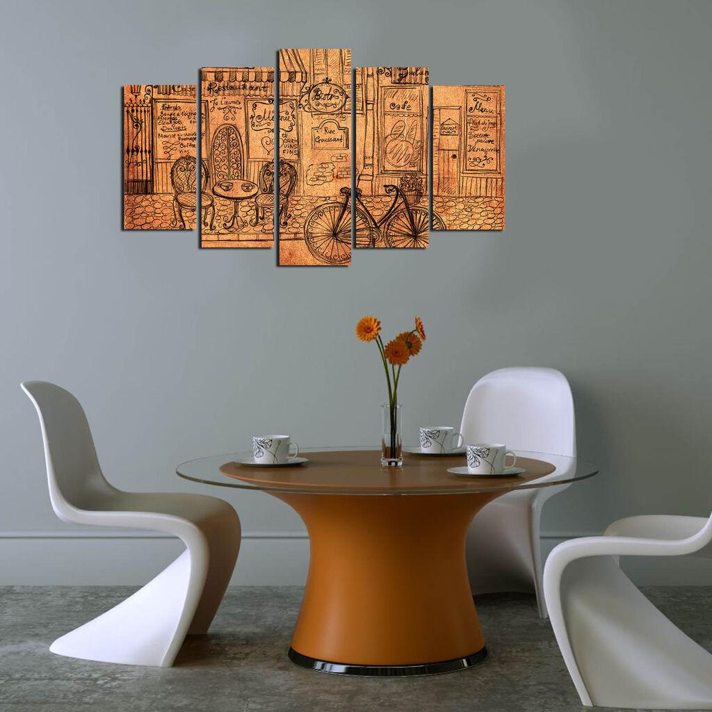 Wallity set figura 5ABSMDF-95, 5 dijelova