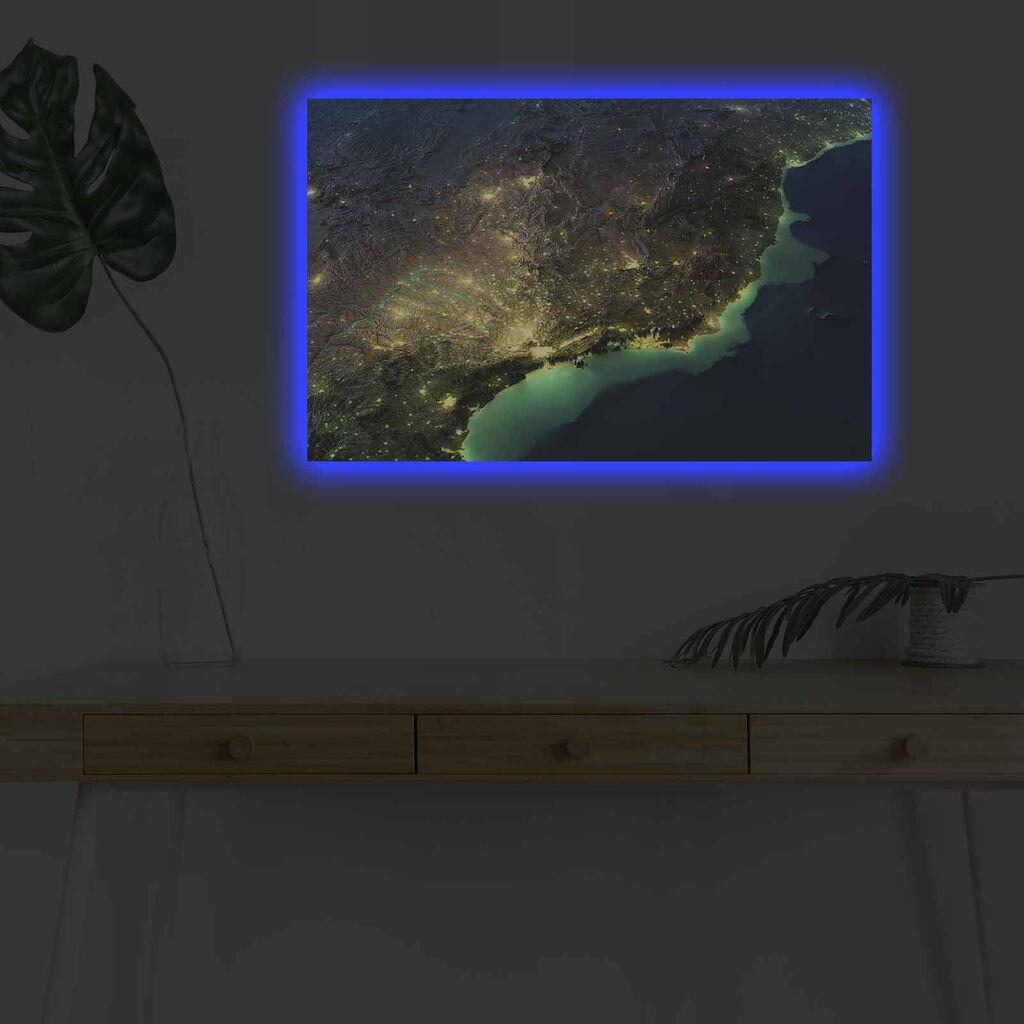 Zidna slika sa LED osvetljenjem 4570DHDACT-105, 45x70 cm