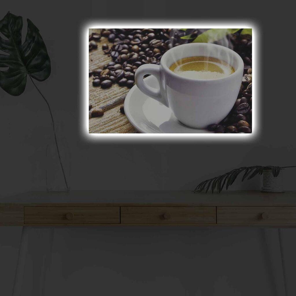 Zidna slika sa LED osvetljenjem 4570KDACT-004, 45x70 cm