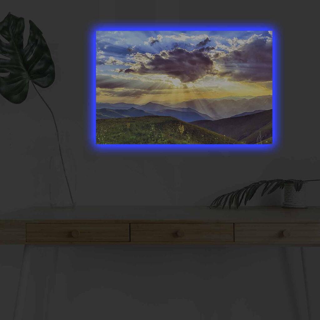 Zidna slika sa LED osvetljenjem 4570DHDACT-168, 45x70 cm