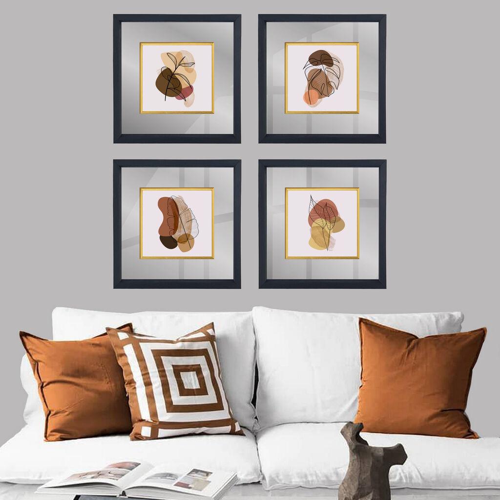 Wallity Set uramljenih slika CAM1894296091, 4 dijela