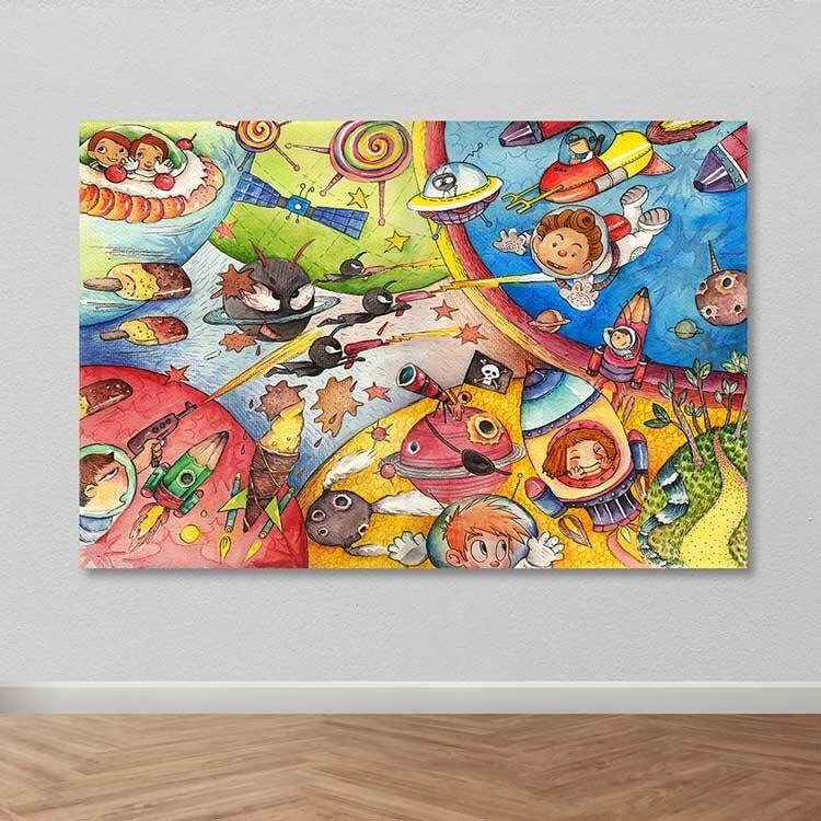 Slika na zidu DEV02970100140, 100x140 cm