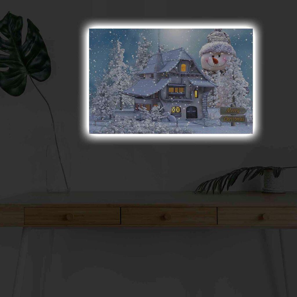 Zidna slika sa LED osvjetljenjem 4570KARDACT - 011, 45x70 cm