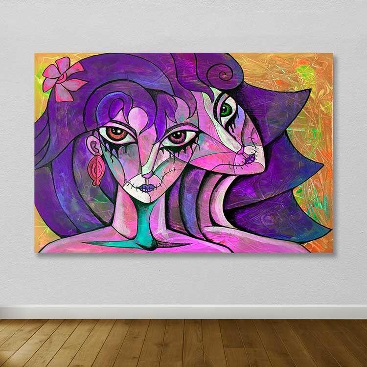 Slika Wallity DEV02485100140, 100x140 cm