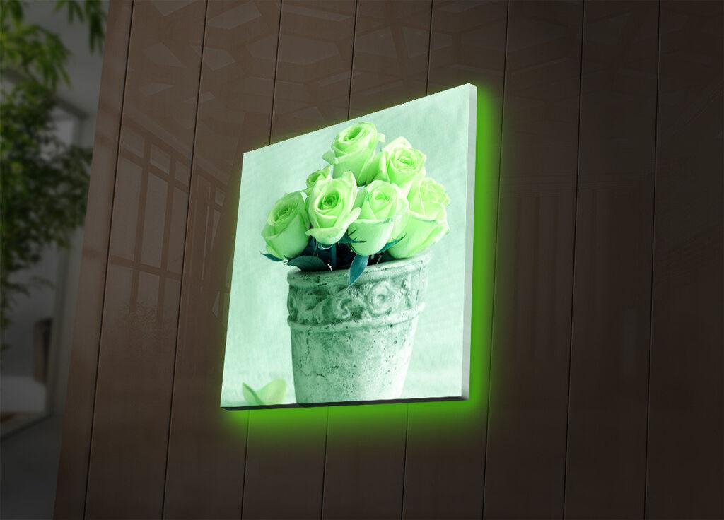 Zidna slika sa LED osvetljenjem 4040DACT-37, 40x40 cm