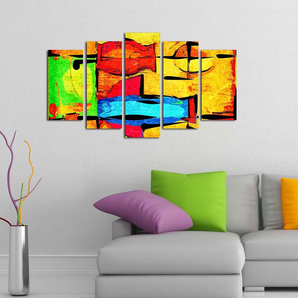 Wallity set, slika 5ABSMDF-1, 5 dijelova