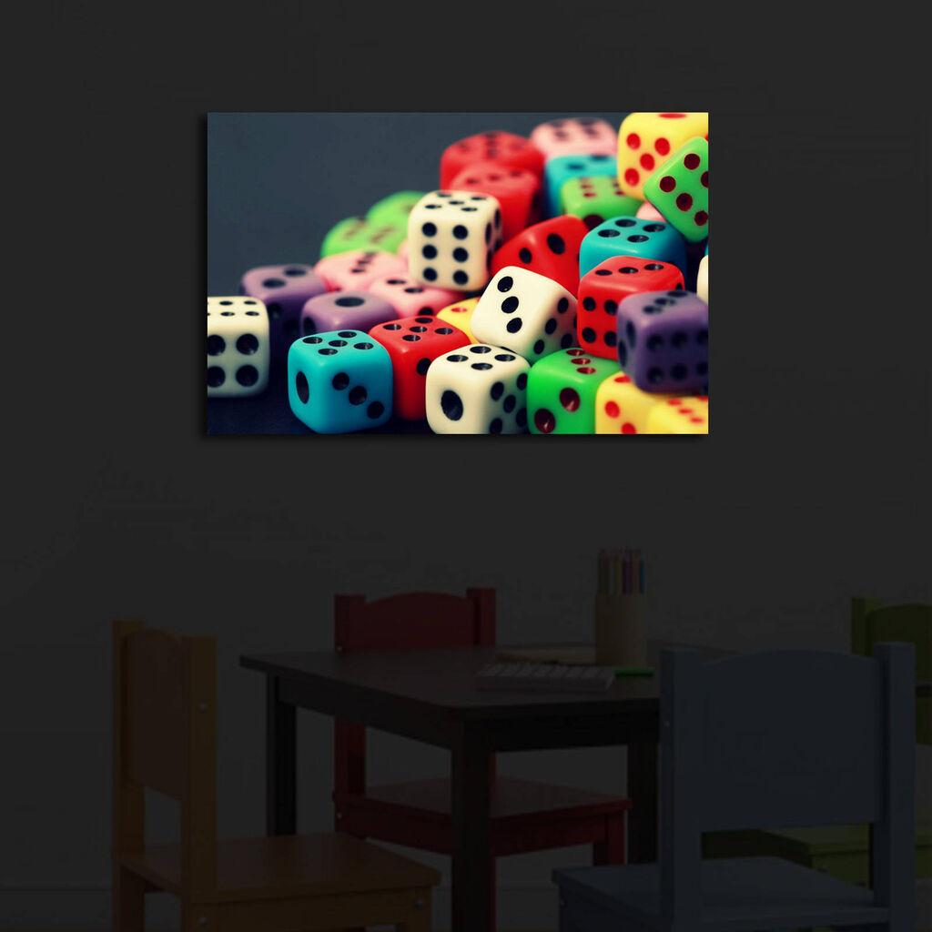 Zidna slika sa LED osvetljenjem 4570IACT-38, 45x70 cm