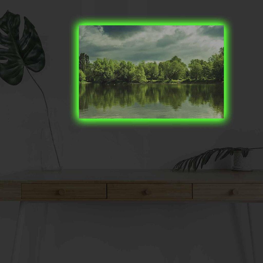 Zidna slika sa LED osvetljenjem 4570DHDACT-123, 45x70 cm