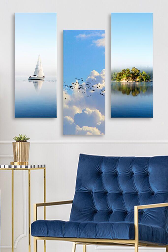 Set slika Wallity MDF0066, 3 dijela