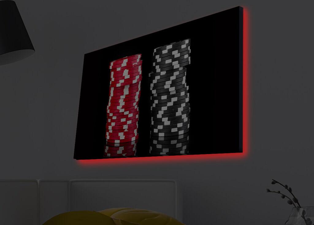 Zidna slika sa LED osvetljenjem 4570MDACT-045, 45x70 cm