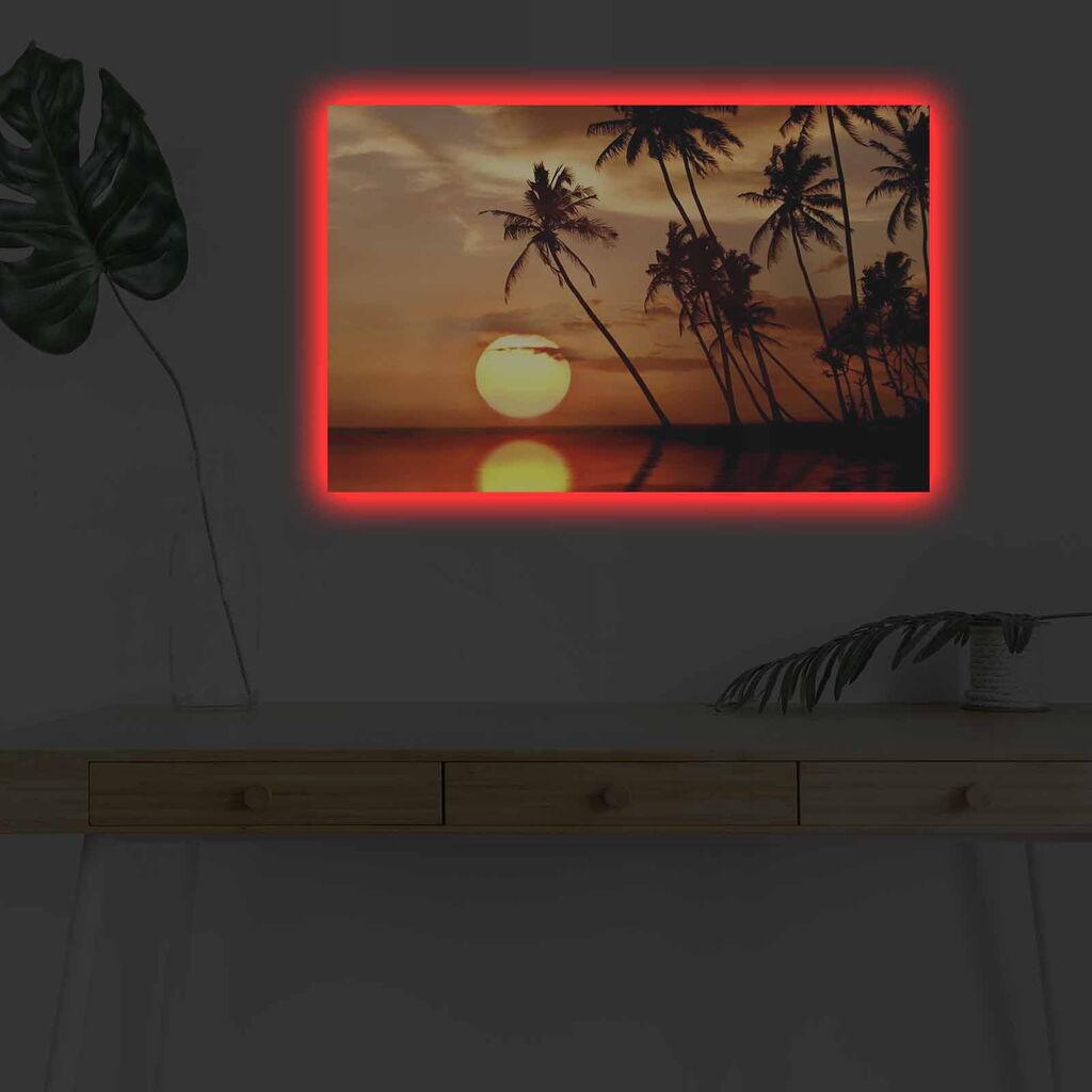 Zidna slika sa LED osvetljenjem 4570DHDACT-170, 45x70 cm