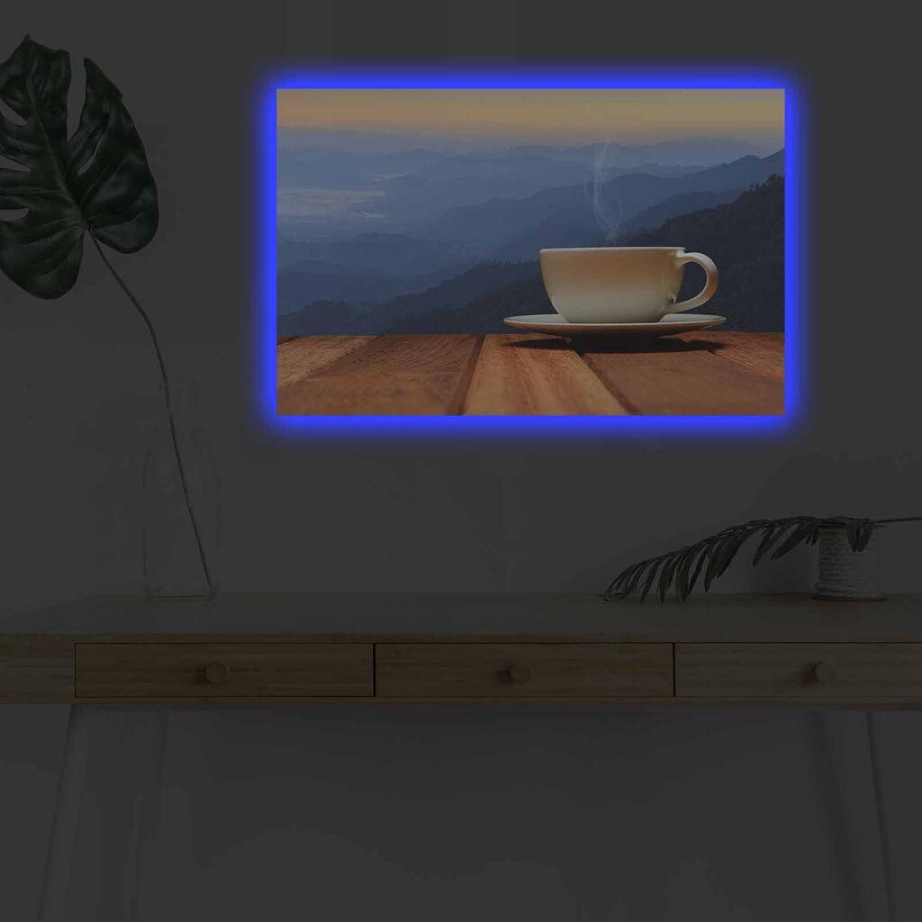 Zidna slika sa LED osvetljenjem 4570KDACT-008, 45x70 cm