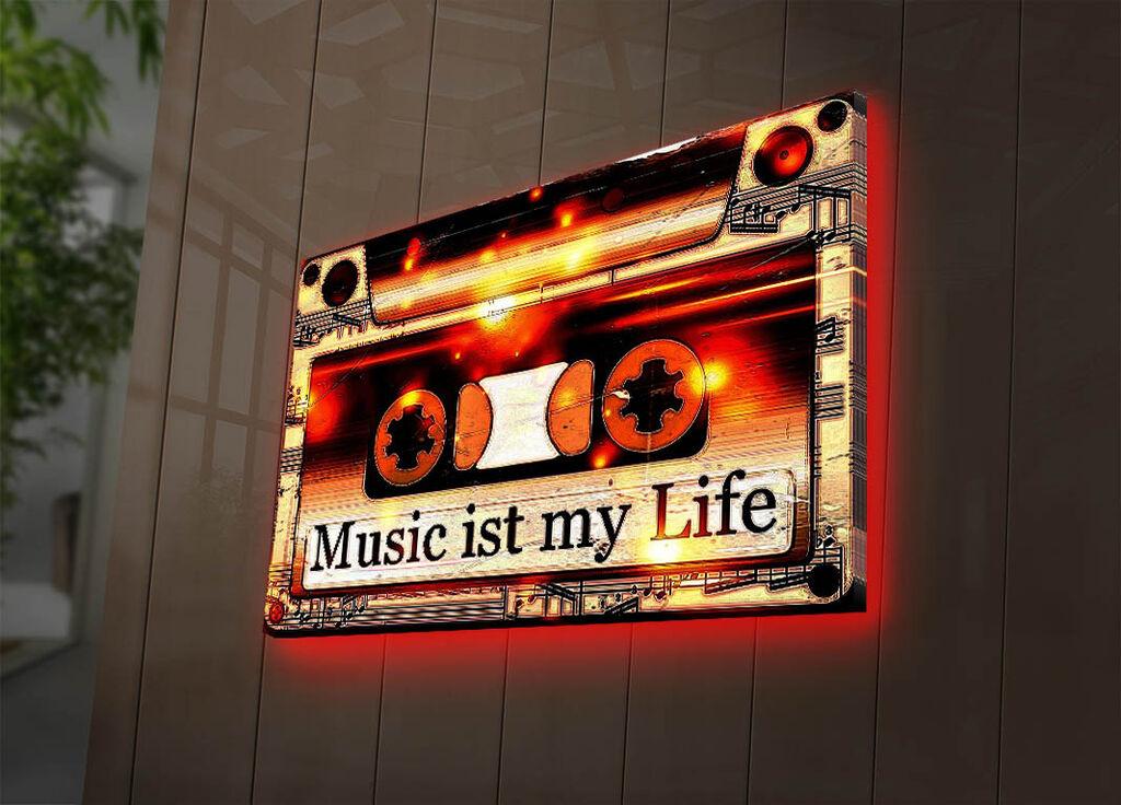 Zidna slika sa LED osvetljenjem 4570DACT-57, 45x70 cm