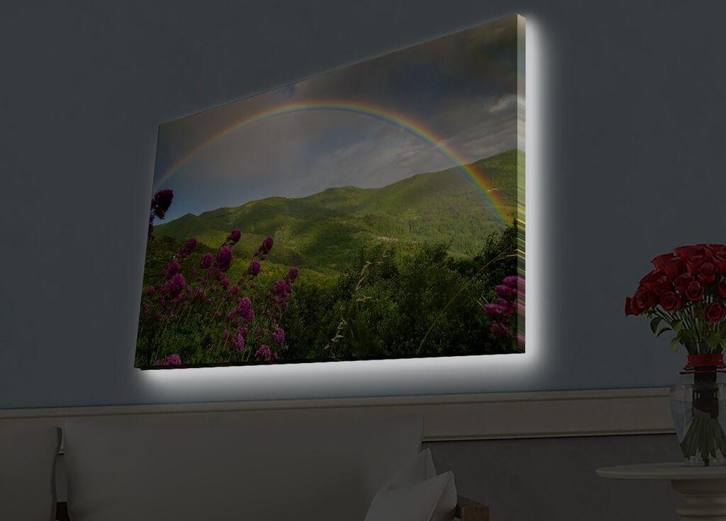 Zidna slika sa LED osvetljenjem 4570HDACT-094, 45x70 cm