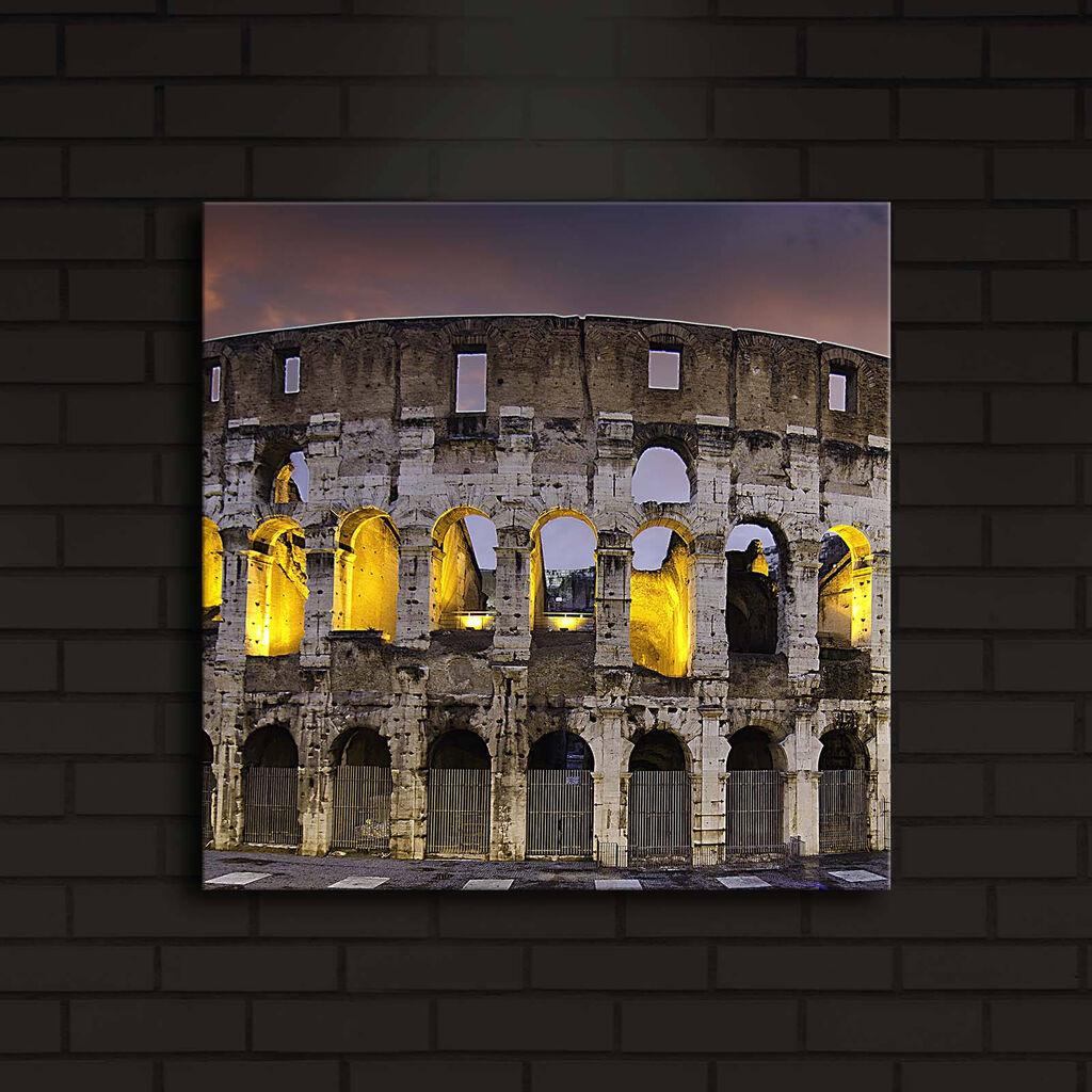 Zidna slika sa LED osvetljenjem 4040IACT-22, 40x40 cm