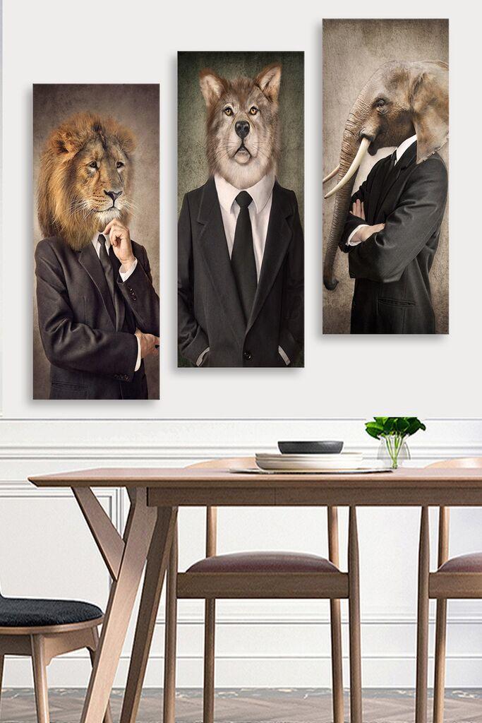 Set slika Wallity MDF0077, 3 dijela