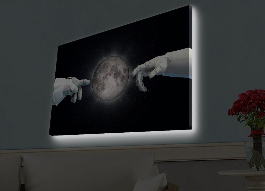 Zidna slika sa LED osvetljenjem 4570HDACT-085, 45x70 cm