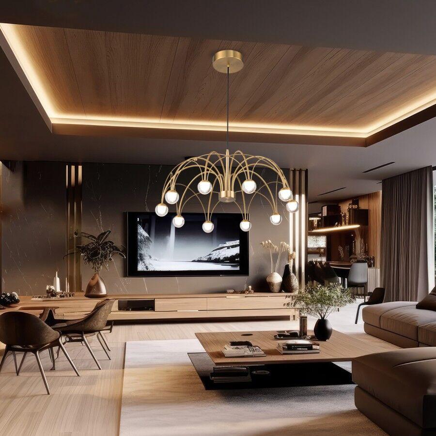 MSL Luster LED Bergman MSL-280-650D zlatni