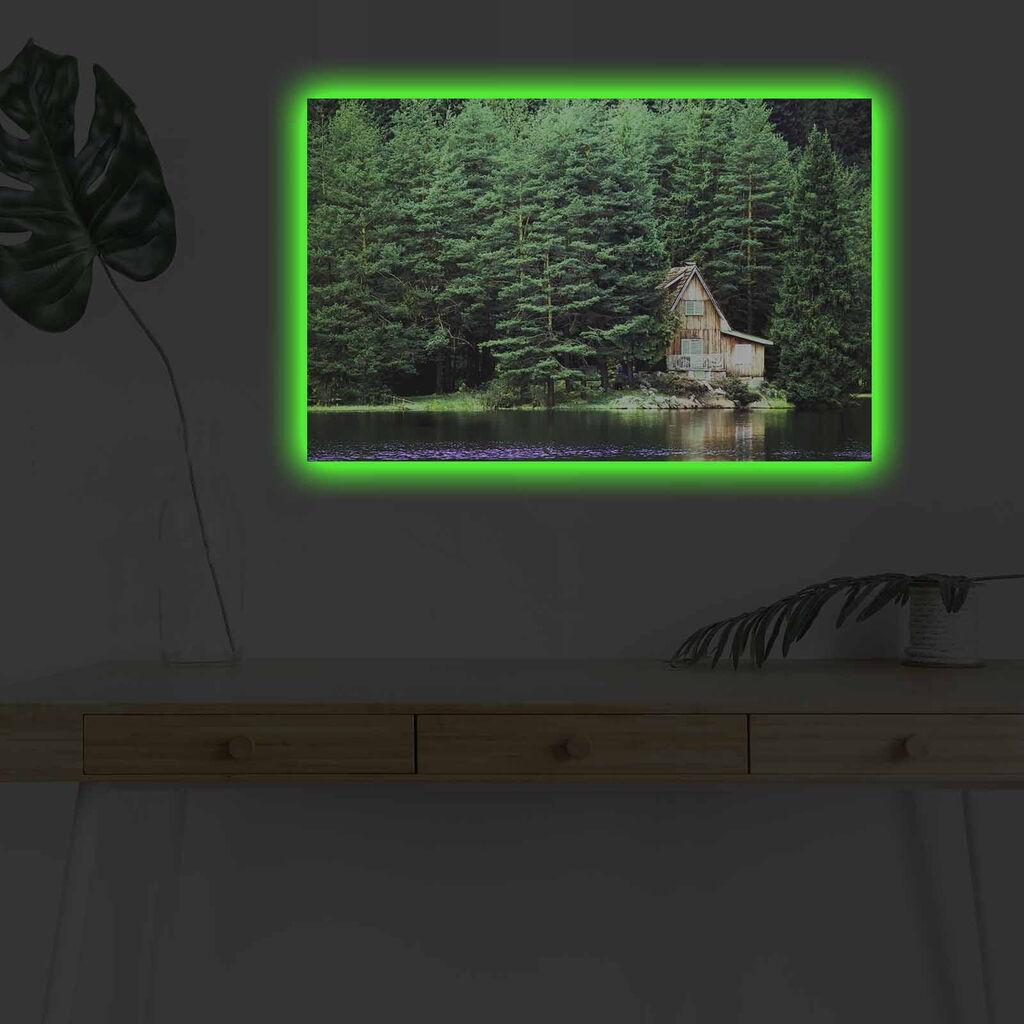 Zidna slika sa LED osvetljenjem 4570DHDACT-157, 45x70 cm