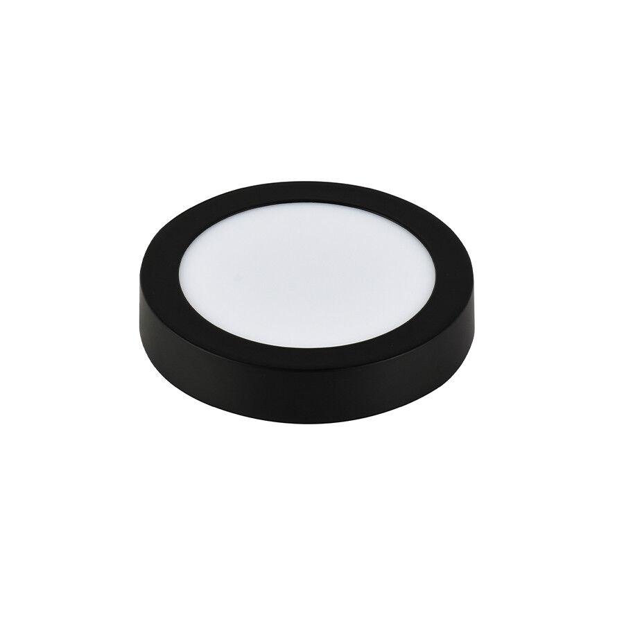 E-light LED panel E-light 24W okrugli nadgradni 3000K crni