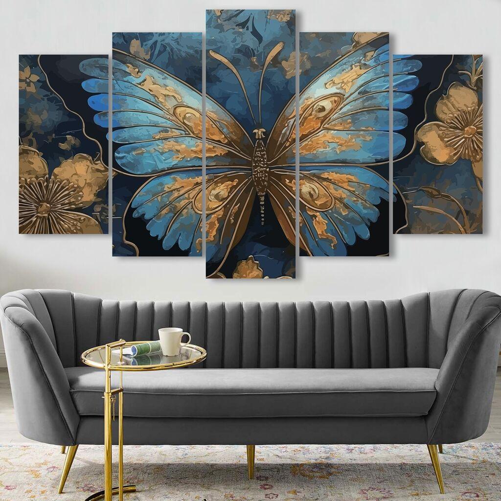 Wallity Set slika 5MDF4602, 5 dijelova