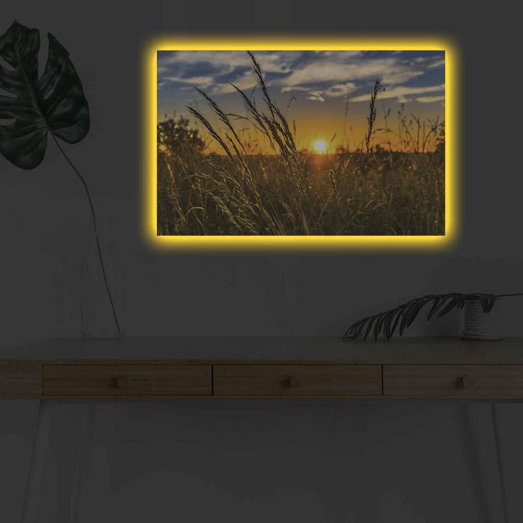 Zidna slika sa LED osvetljenjem 4570DHDACT-172, 45x70 cm