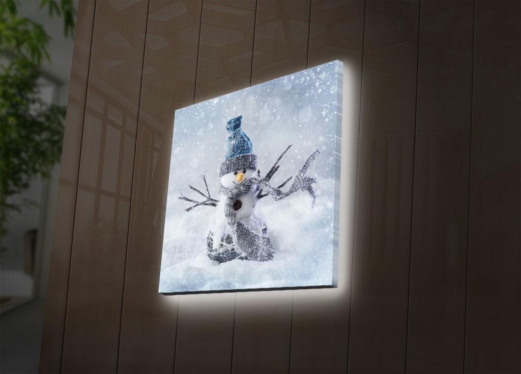 Zidna slika sa LED osvetljenjem 4040DACT-29, 40x40 cm