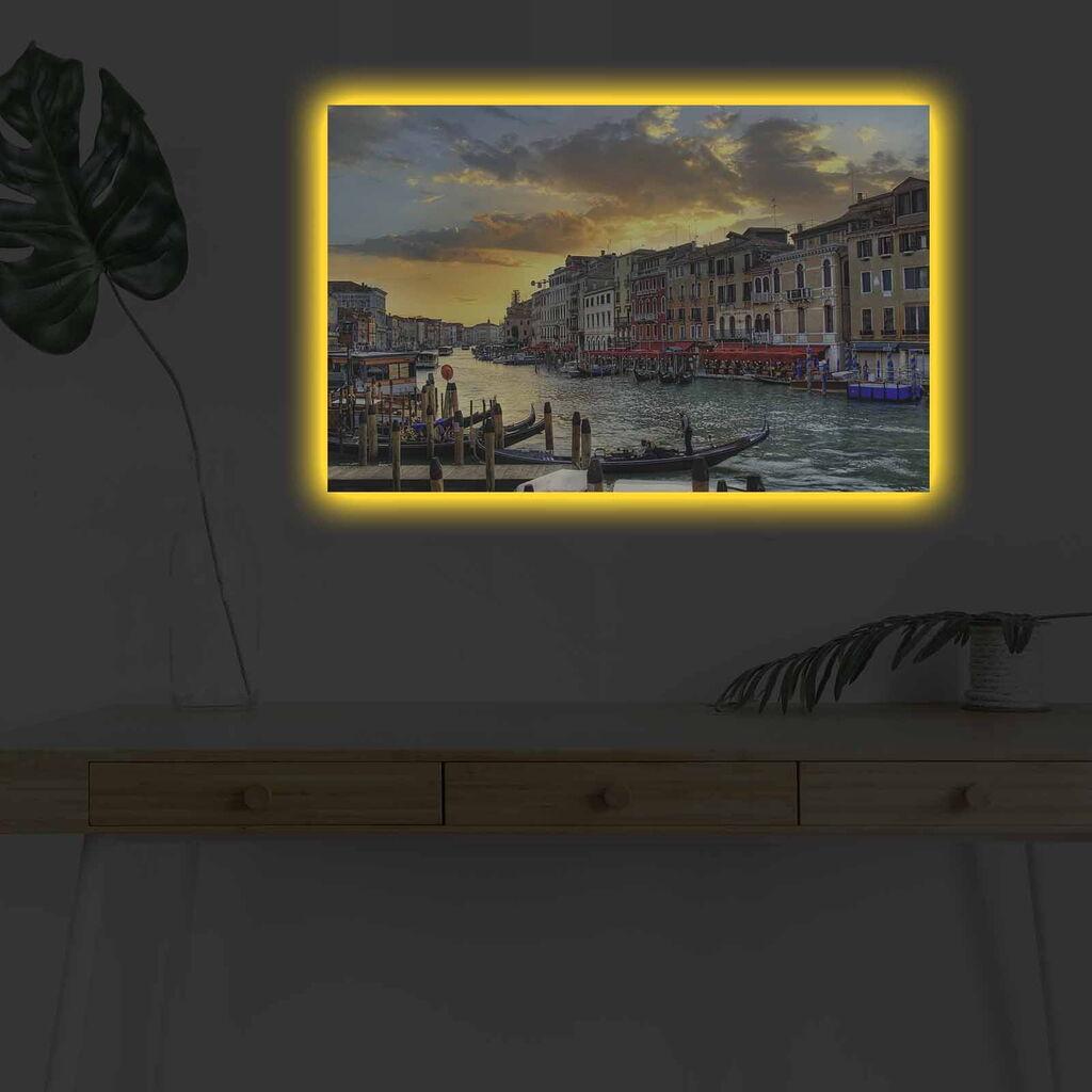 Zidna slika sa LED osvetljenjem 4570DHDACT-016, 45x70 cm
