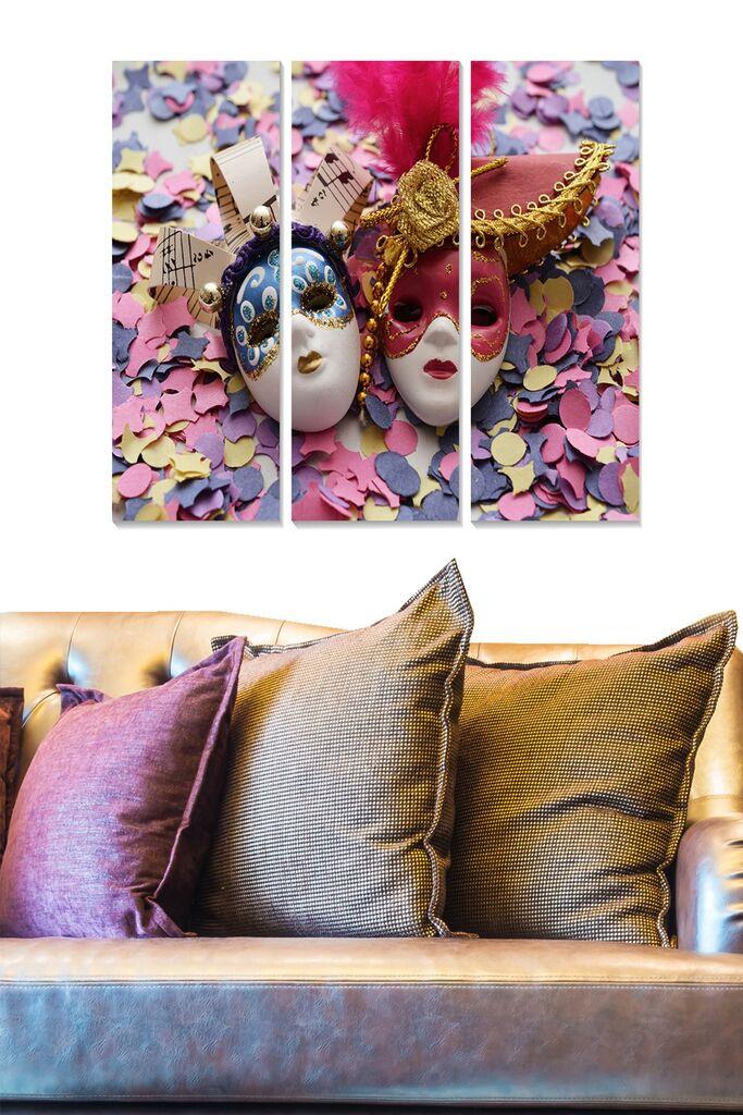 Set slika Wallity MDF1138876, 3 dijela