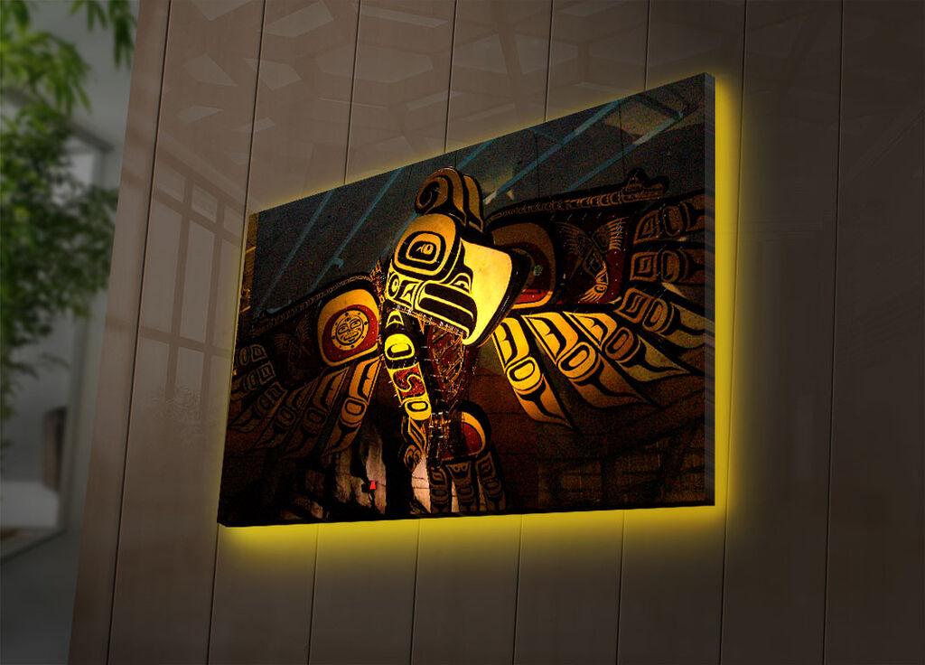 Zidna slika sa LED osvetljenjem 4570NTVDACT-3, 45x70 cm