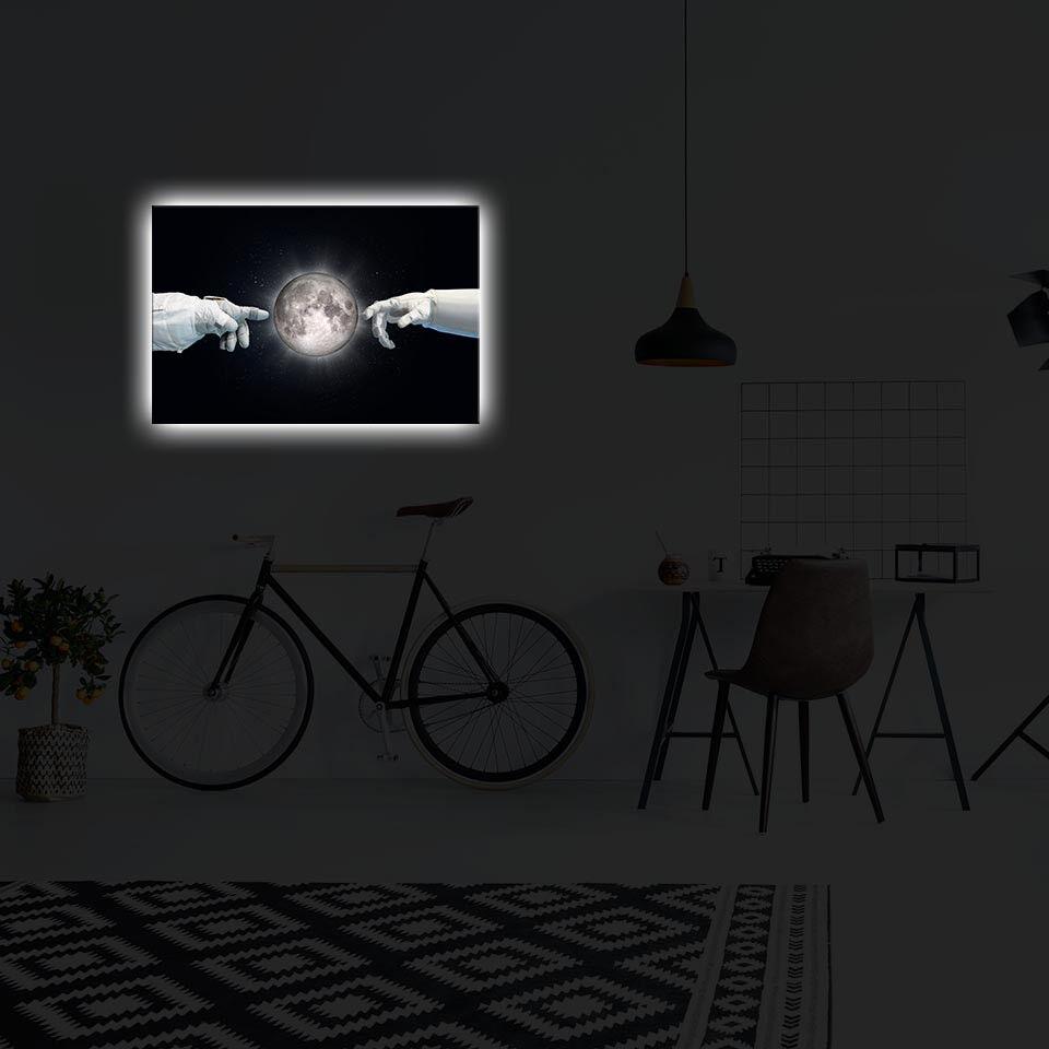 Zidna slika sa LED osvjetljenjem ABD-006, 45x70 cm