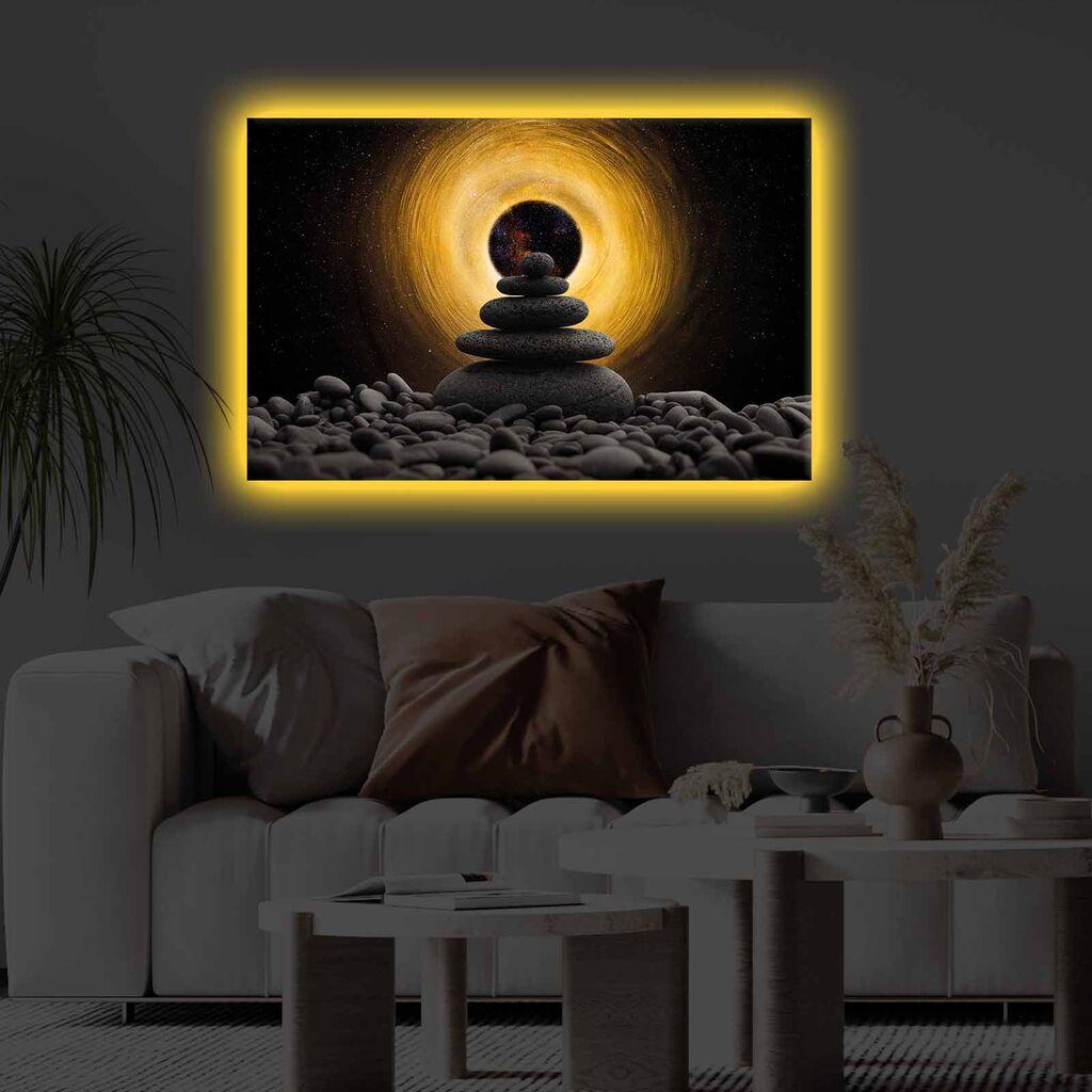 Zidna slika sa LED osvjetljenjem 4570KTLGDACT - 029, 45x70 cm