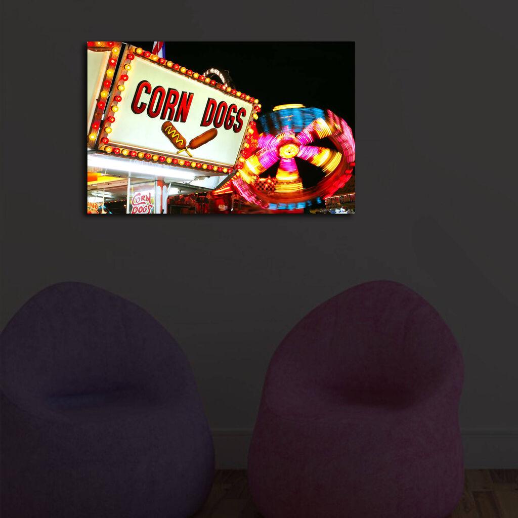 Zidna slika sa LED osvetljenjem 4570IACT-32, 45x70 cm